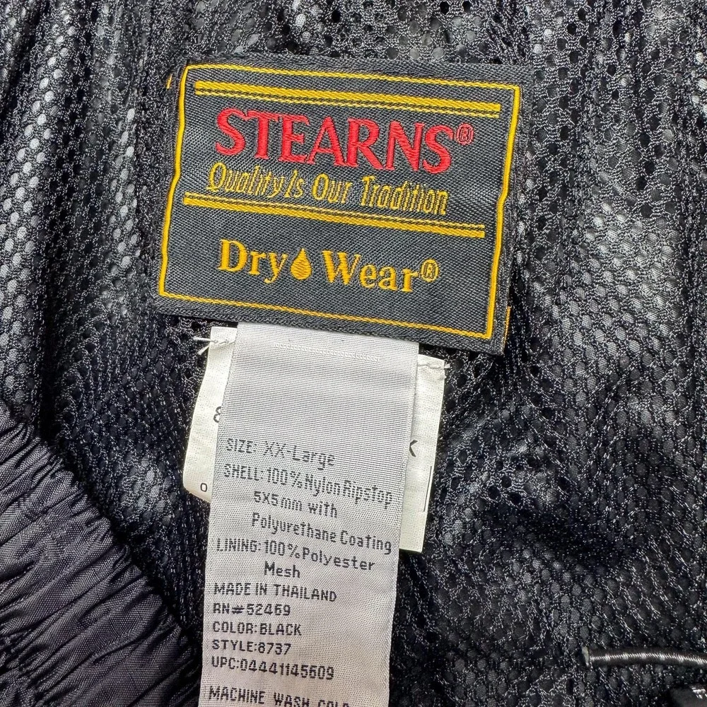 Stearns Dry Wear Waterproof Pants Mens 2XL Ripstop‎ Breathable Outdoor Nylon
